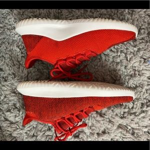 adidas tubular shadow scarlet red